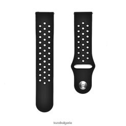 черен TOZO Перфорирана дишаща каишка за умен часовник s3 аксесоар 060L4Z167